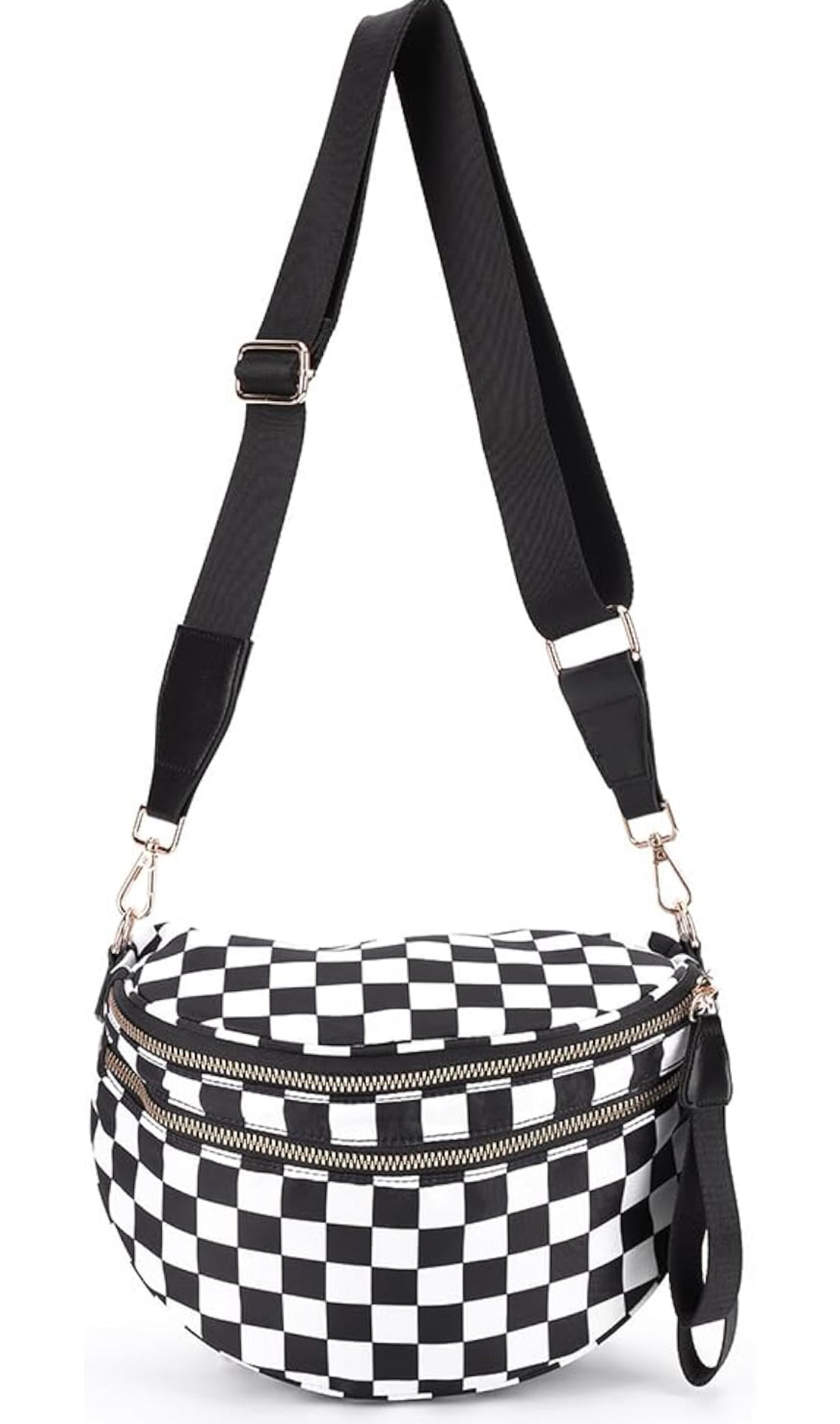 BLACK AND WHITE Bum Bag