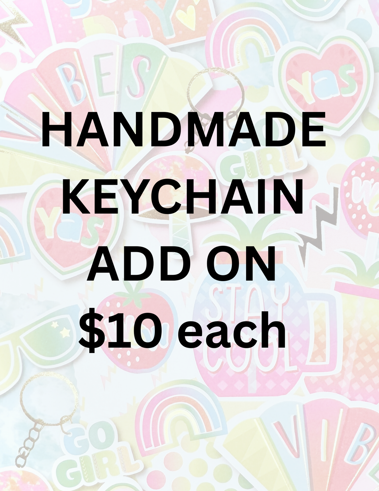 ADD ON HANDMADE KEYCHAIN
