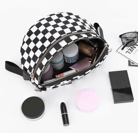 Custom Checkered Bum Bag