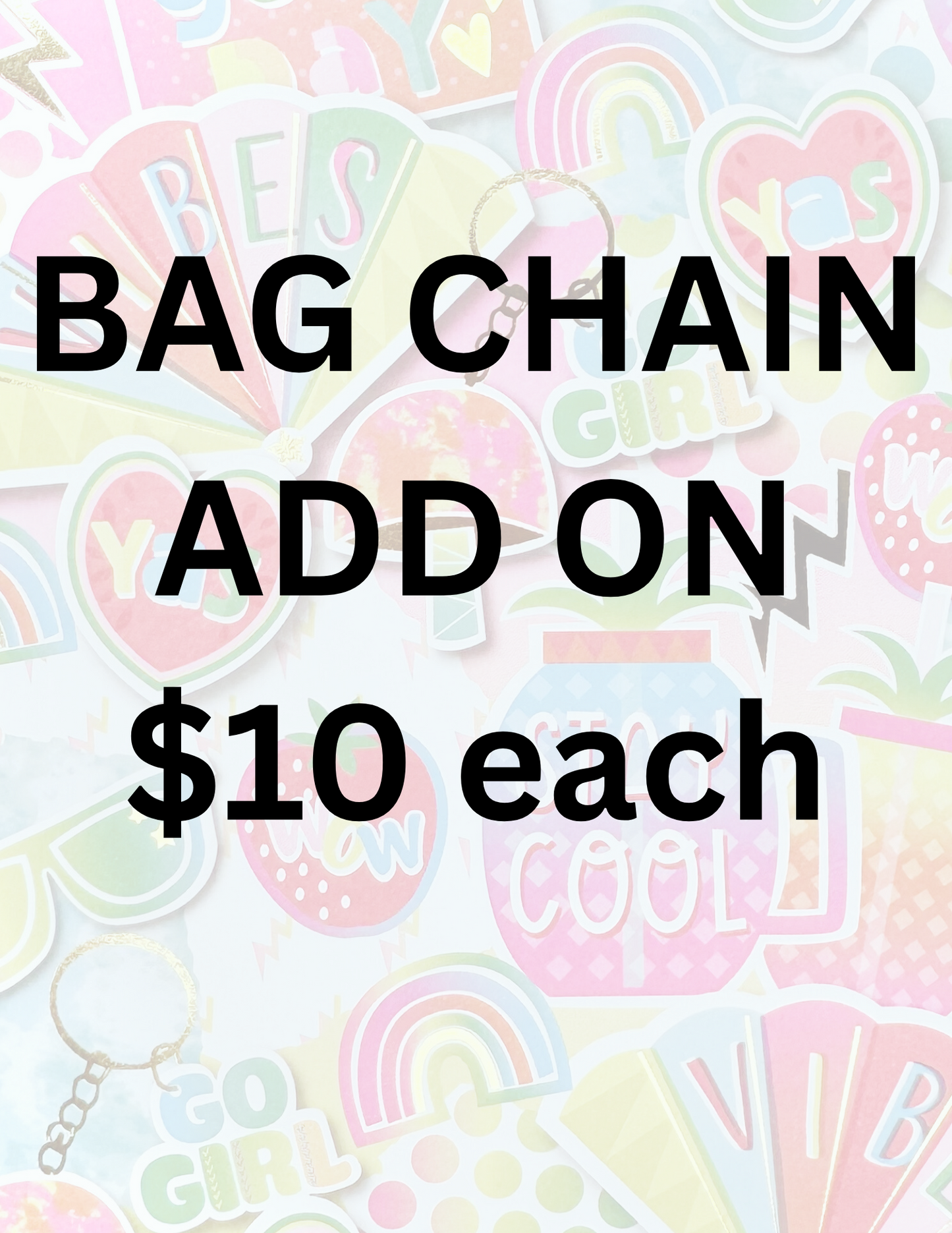 ADD ON HANDMADE BAG CHAIN