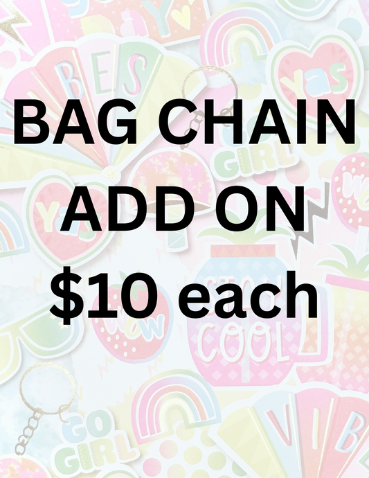 ADD ON HANDMADE BAG CHAIN