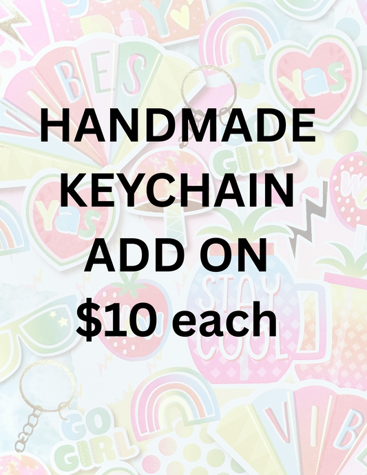 ADD ON HANDMADE KEYCHAIN