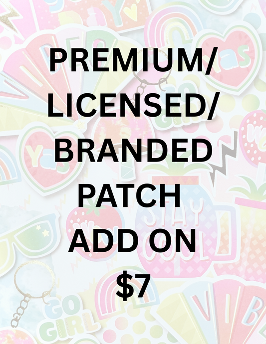 PREMIUM/BRANDED/LICENSED PATCH UPGRADE